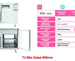 Tủ Bàn Salad 900mm