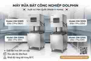 Máy Rửa Bát Công Nghiệp Dolphin